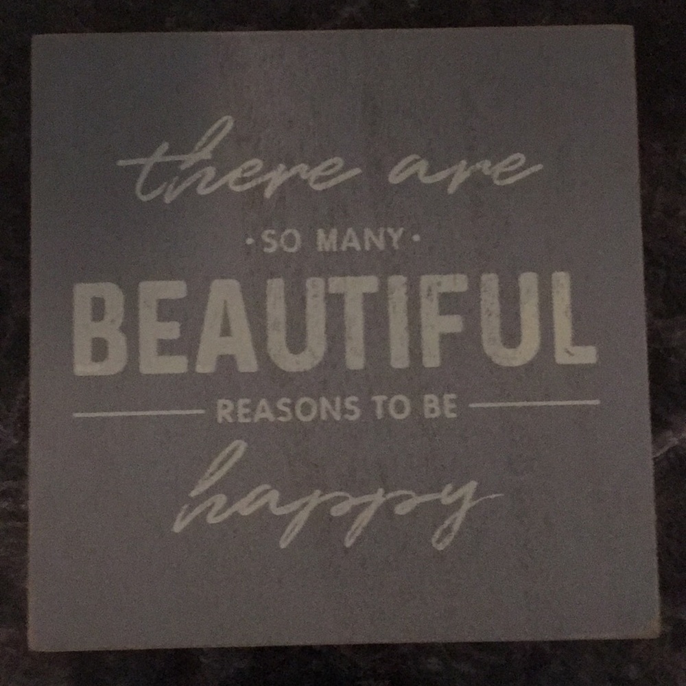 Wooden plaque/sign